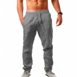 Meeste puuvillased linased p&uuml;ksid meeste s&uuml;gis uued hingavad &uuml;hev&auml;rvilised linasest p&uuml;ksid Fitness t&auml;navar&otilde;ivad S-3XL 3XL