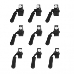 9 tk Universaalne t&otilde;mbluku t&otilde;mmits Kiirpaigaldatav Eemaldatav T&otilde;mblukupea &Otilde;mblusvaba T&otilde;mbluku parandus T&otilde;mbluku t&otilde;mbaja asendus mantlite jakkide jaoks 9pcs