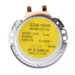 SSM-16HR AC220-240V 3W 50/60Hz 6549W1S011S plaadim&auml;ngija s&uuml;nkroonmootor, mis &uuml;hildub LG mikrolaineahjuga 1PC