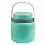 Thermo Food l&otilde;unas&ouml;&ouml;gikonteineriga isoleeritud toidupurk kandesangaga Toiduklassi BPA-vaba lekkekindel toit 500ML kollane