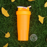 600 ml Exercise Shaker Cup Fitness Cup Milkshake Cup Protein Powder Shaker Cup Segamistops 601-700ml oranž
