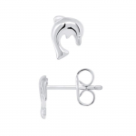 LEA &; ARTHUR - Laste k&otilde;rvar&otilde;ngad "DAUPHIN" motiivid 925 tuhandikud roodiumiga kaetud h&otilde;be - jalutusk&auml;ru s&uuml;steem