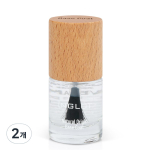 Inglot Natural Origin Nail Polish Base Coat 8ml, 2 pieces beige