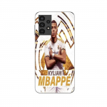 Coque Maniacase pour Samsung Galaxy A13 4g Kylian Mbappe Real Madrid wallpaper celebration