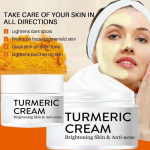 Herb Kurkum n&auml;okreem parandab akne arme Tumedate laikude niisutaja valgendav helendav akne vastu Nahahooldus 5G