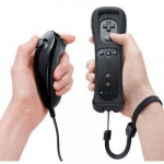 Manette Wiimote Noire - Wii Nunchunk - Compatib&hellip;