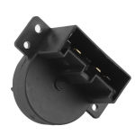 77362439 r&eacute;sistance de ventilateur de chauffage, r&eacute;sistance de ventilateur de chauffage noir ABS pratique, pi&egrave;ces de rechange de