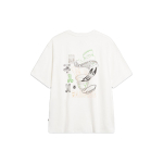 Li Ning Badfiv Seeria Seitse Linna Koost&ouml;&ouml; L&otilde;tv T-s&auml;rk L&uuml;hikeste Varrukatega Unisex Topid &Auml;ravalge AHST879-1 XXL white