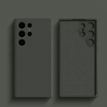 Vedelas silikoonist p&otilde;rutuskindel &uuml;mbris Samsung Galaxy S24 S23 S22 S21 Ultra A54 A34 A14 A53 A52 tarvikutele armas pehme tagakaas For Samsung S21 must