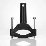 Mootorratta kronsteini kaitseraua kinnitusklamber Mootorratta esitulede kinnitusklamber reguleeritav LED-tulede kronsteini hoidiku tugipikendus must