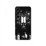Coque - Maniacase - Samsung Galaxy S24 Plus - Noir - BTS signature nuit &eacute;toil&eacute; - Souple