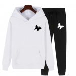 Herren bekleidung Funny Graphic, 2-osalised komplektid, dressid, naiste kapuutsiga kampsun+p&uuml;ksid Pullover Hoodie Spordir&otilde;ivad &uuml;likond Riided S