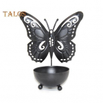 K&uuml;&uuml;nlajalahoidja Stabiilne alus Kaunista kuumakindel kaunis dekoratiivne teek&uuml;&uuml;nlahoidja tassi k&uuml;&uuml;nlajalgade fotograafia rekvisiit must