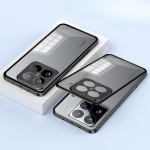 Xiaomi Mi 15 Pro Mi15 5G jaoks Luksuslik Alumiiniumsulami P&otilde;rkeraam Magnetiline Metallist Tagakaas Xiaomi Mi14 Ultra Telefonikotid For Xiaomi Mi 15 Pro must