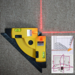 90-kraadise lasertaseme t&auml;ppisnurgaga plaatimist&ouml;&ouml;riist &uuml;lit&auml;pse infrapunatasemega v&auml;lisvalgusti 16m laser distance
