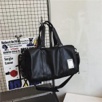 Meeste suure mahutavusega PU-&otilde;lakott Korea versioon Lahe t&uuml;drukute reisimine Crossbody &otilde;pilastele Sport Fitness Pagasi k&auml;ekott (30cm<Max Length<50cm)