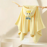 Laste hommikumantel armas loom Pehme vasts&uuml;ndinu kapuutsiga r&auml;tik Kiiresti kuivav paks imikute vannir&auml;tikud V&auml;ikelastele Imiku m&auml;his Mantel poisid T&uuml;drukud roheline