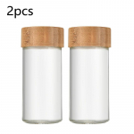 40 untsi ruutmaitseainepurk pipra maitseainepudel 24 komplekti piprapudel 90 ml 120 ml bambusest ja klaasist maitseainepurk