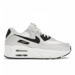 Nike Air Max 90 LV8 Valge Metallik Kuldne Must Naiste Tossud Team-Red HQ3497-100 35.5
