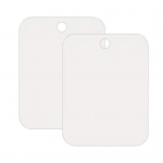 2 tk akr&uuml;&uuml;list uduta du&scaron;ipeegel, kaasaskantav reisimisvastane uduvastane meeste raseerimismeigipeegel purunemiskindel raamita vannituba S