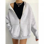 HNXC naiste vintage vabaaja &uuml;hev&auml;rvilise tr&uuml;kiga s&uuml;gistalvised pikkade varrukatega kapuutsiga jakid ja mantlid S