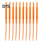 1/10 tk Rehvi lumeketid libisemisvastased rehviketid Universaalsed auto lumeketid maasturitele veoautodele h&auml;daolukorras reguleeritavad lumeketid vihma lumele liiva muda jaoks 1pc oranž