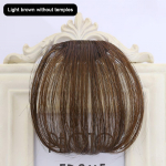 S&uuml;nteetiline naturaalne otsaesises juuksed V&otilde;lts narmad &Otilde;hktukk Parukas Naiste t&uuml;kk T&otilde;eline koomiline maheda tukk N&auml;htamatu parukas black