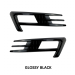 For Volkswagen VW Accessories Golf 7 2013 2014 2015 2016 Esikaitseraua jaotur Canards Udutulelaterna katte trimm must