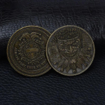 Salap&auml;rased Retro Kollektsioneeritavad Esemed K&auml;sit&ouml;&ouml; Kingitused Klouni M&uuml;ndid M&auml;lestusm&uuml;ndid Rahakotid Hoidja Metall kuld