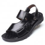 100% ehtsast veisenahast meeste sandaalid suvised ehtsast nahast rannajalatsid Meeste pehme tallaga &uuml;li&otilde;pilassandaalid 40