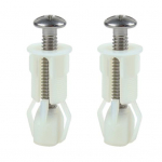 2/4 tk WC-istme poldi komplekt Raskeveokite universaalne WC-istme kruvide komplekt 2pcs