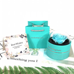 S&otilde;brap&auml;eva konteiner Romantiline &uuml;mmargune ehtekarp s&otilde;rmustele Kaelakeed K&otilde;rvar&otilde;ngad Roos Dekoratiivsed Kingitarvikud punane