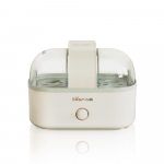 6 Muna Elektripliit Muna-kohupiimik&uuml;psetaja Auruti Mini Hommikus&ouml;&ouml;gimasin Automaatsed Munakeetjad Kaasaskantav Auruti Toidusoojendi 200W EU valge