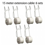 6 tk Tomat Cherry Hook Grid Line Aiataime tugi Lillek&ouml;&ouml;giviljad Viinapuu riiulite alus isetegemise ronimistaimede jaoks 6Pcs