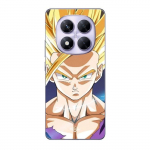 Coque Xiaomi Redmi Note 14 Pro 5G Dragon ball z sangoku Cheveux blonds Maniacase