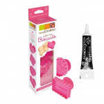 4 d&eacute;coupoirs-&eacute;jecteurs &agrave; Biscuits + Stylo gla&ccedil;age noir