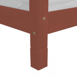 6 pieds de lit 10 cm FOOT rouge brique