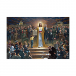 &Uuml;ks rahvas Jumala all Jeesuse plakat Seinamaaling L&otilde;uendimaal Seinakunsti plakat Magamistoa Elutoa Sisustus Kingitus 30x40cm