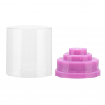 48 Slots Nael Drill Bit Case Hoid Manik&uuml;&uuml;r Tool Organiser Display Stand Valge lilla