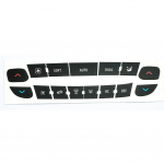 Sobib Renault kliimaseadme juhtpaneeli nupu remondi kleebis Renault Megane/ Master/ Scen jaoks