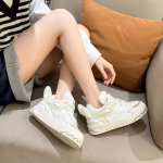 FASHION SHOES Meeste hingavad sporditossud Sportlikud jooksujalatsid naiste v&auml;litennise j&otilde;usaali treener 35 valge