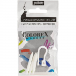 Pointes de remplacement pour marqueurs Colorex - PEBEO - Pointe