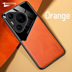 Pura70 Pro &uuml;mbrisele PU nahast auto magnetiline k&otilde;va PC kate Huawei Pura 70 P70 Ultra P60 P60Pro P70Pro telefonikorpused Huawei P60 punane
