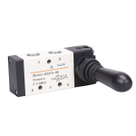 4H210-08 4H310-10 4H410-15 K&auml;sil&uuml;litiga 5-portaline 2-asendiline &otilde;hujuhtimisega pneumaatiline ventiil 1/4 3/8 1/2 BSP keermega 4H310-10