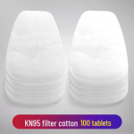 KN95 keemilise tolmu gaasimask aktiivs&ouml;efiltriga pestitsiidide ja formaldeh&uuml;&uuml;di kaitseks