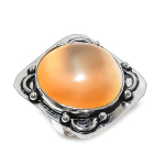 Shell Handmade 925 Sterling Silver Jewelry Ring Size 6 t3k42