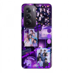 Coque de t&eacute;l&eacute;phone - Maniacase - Oppo Reno 12 5G - Silicone - Souple - Violet BTS