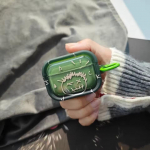 Trendikas Travis Scott L&auml;bipaistev Kaitse Bluetooth K&otilde;rvaklappide &Uuml;mbrised Apple Airpods 4 1 2 Pro 3 Pro2 jaoks P&otilde;rutuskindel K&otilde;rvaklappide Kate AirPods 4