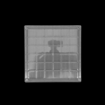 Loov l&auml;bipaistev merekarbi esitluskarp kaasaskantav mitme lahtriga mini merit&auml;ht koonuskarp k&auml;sit&ouml;&ouml; korraldaja karp konteiner 12.5*12.5cm