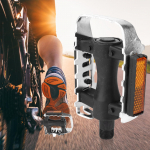 1 paar laagritega libisemisvastaseid jalgrattapedaale maantee- ja m&auml;girattale, jalgrattas&otilde;idu pedaalid